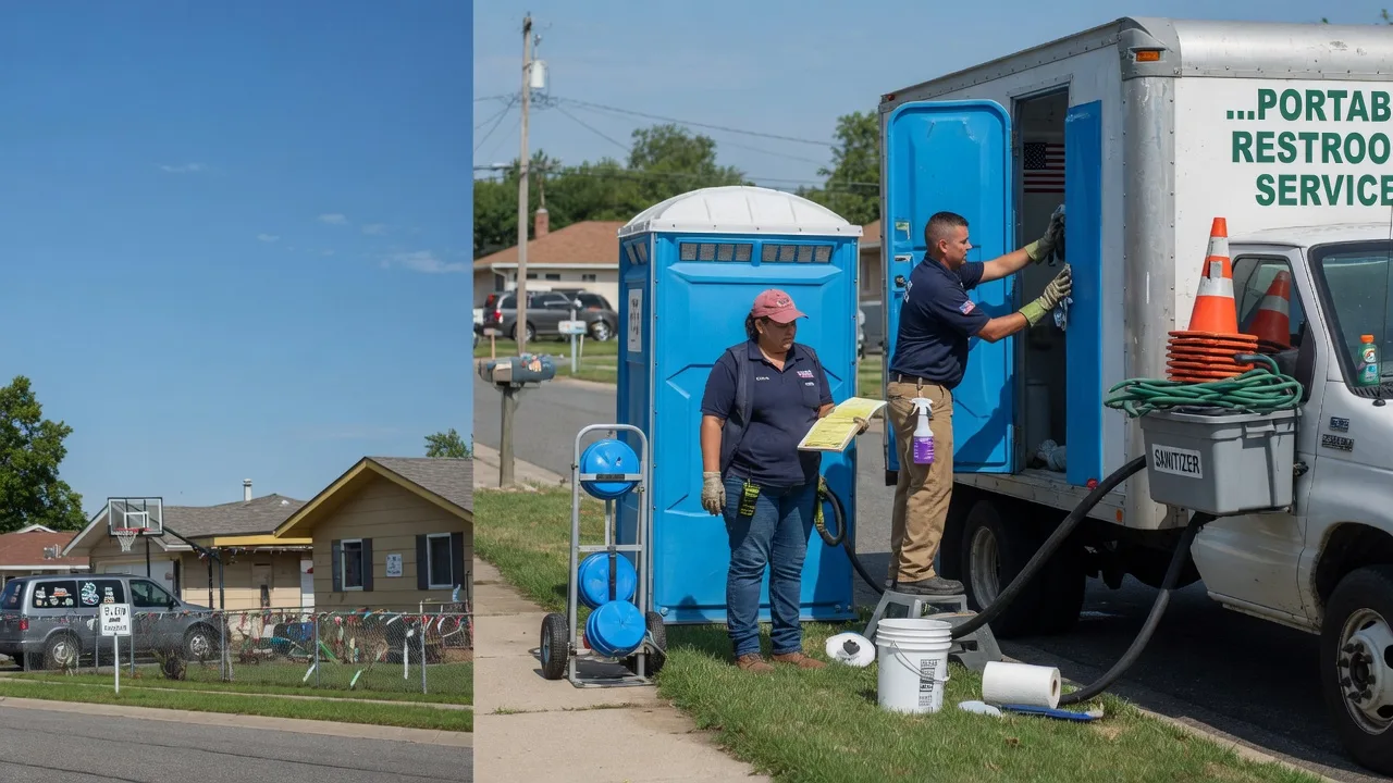 Portable Toilet Rental in Fitchburg, WI near me